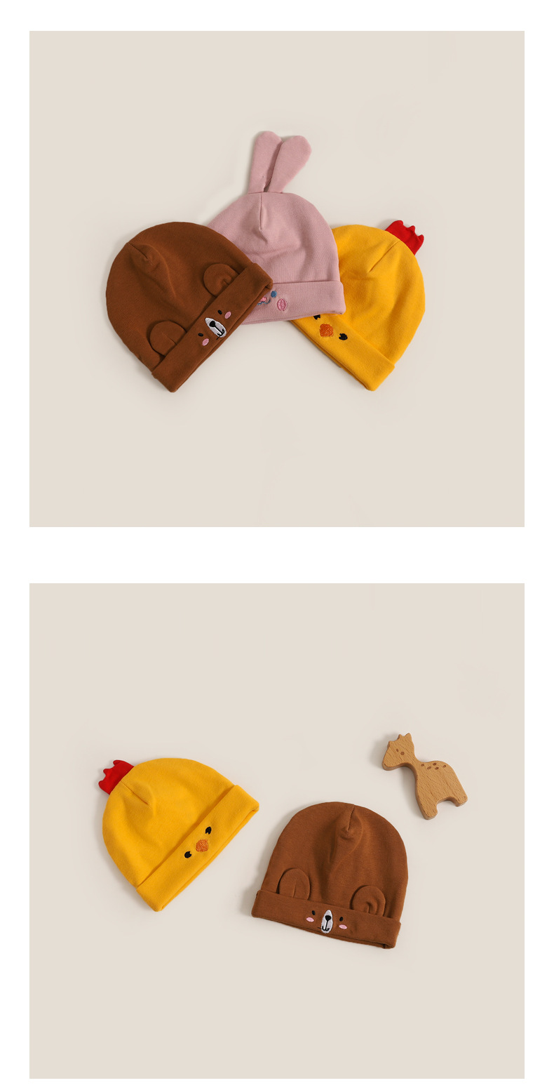 Children Unisex Fashion Cartoon Handmade Baby Hat display picture 5