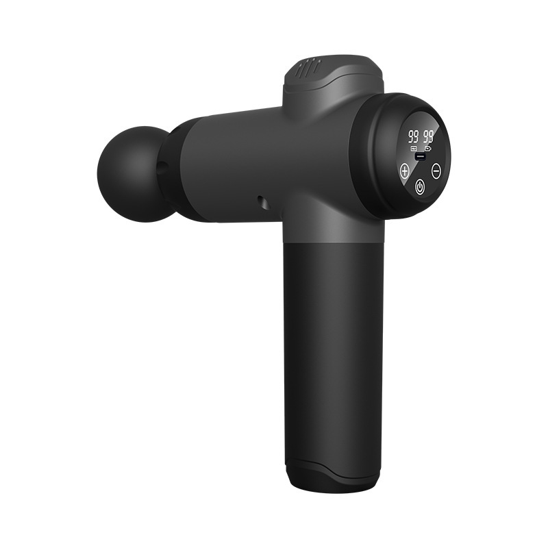 Nueva pistola de fascia, masajeador de músculos relajantes, pistola de cuello deportivo, impacto eléctrico, equipo de fitness doméstico, agarre de fascia
