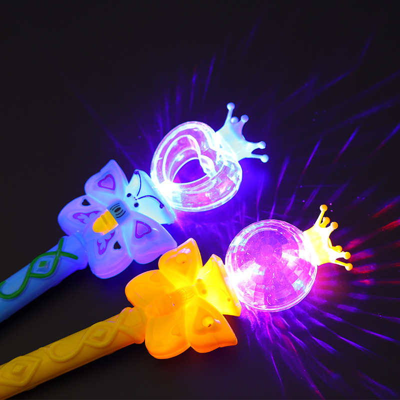 small flashing magic wand