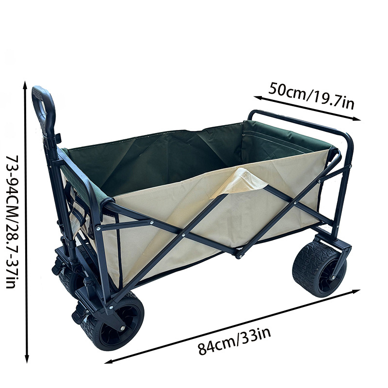 Jiaxin nacional comercio electrónico al aire libre Camper trolley pesca picnic campamento coche camping compras Carro de pesca