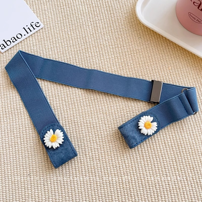 Camuflaje elástico cinturón de pantalones de entrenamiento militar cinturón adolescente de escuela secundaria cinturón de pantalones de escuela secundaria cinturón de cinturón de hombre cinturón