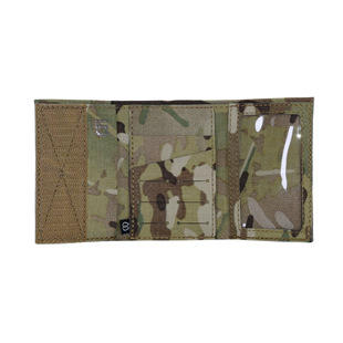 Tactical Wallet Laser-Cut Composite Nylon Fabric Mc Multi-Terrain Camouflage Universal Outdoor Cross-Border Military Fan