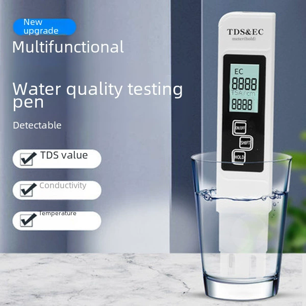 [Douyin hot sale] TDS water quality detection pen test pen tap water water purifier drinking water monitoring