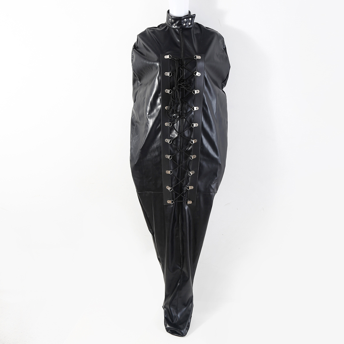 SM Erotic Bondage Bolsas de dormir sexy restricción camisa para adultos alternativos juguetes de coquete para hombres y mujeres cintura PU