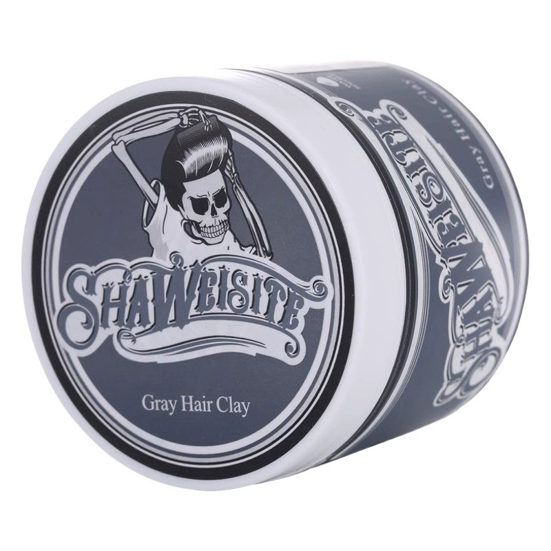 Череп голова Swaster бабушка седые волосы грязь одноразовый меняющий цвет воск для волос крем краска для волос масло для волос молоко грязь для волос