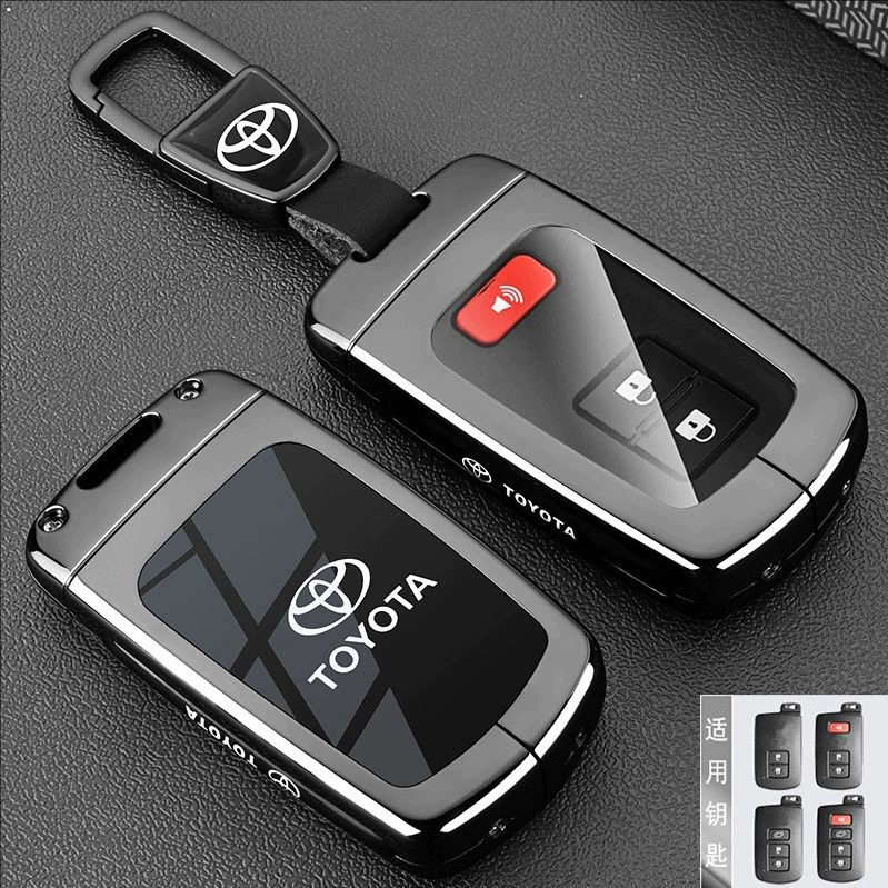 Подходит для автомобильного чехла/обложки ключа Toyota RAV4 старой модели Сенна Prius Previa King Alpha сумка для автомобиля застёжка/замок корпус