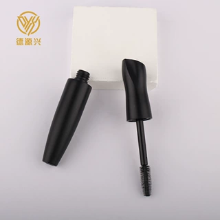18.5ml粗杆刷头碎发棒定型膏包材厂大容量整体哑黑异形睫毛膏空管