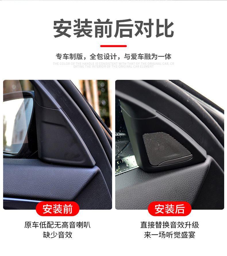 Suitable for Bmw 5 Series F18F10 A-Pillar Tweeter 520/523/525Li Harman Audio Interior Modification