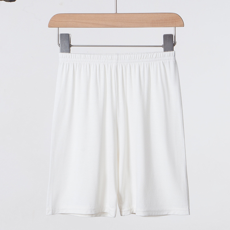 Le-plain shorts) white