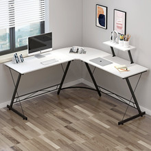 电脑台式桌家用简约省子卧室写字台小户型墙角书桌空间转角办公桌