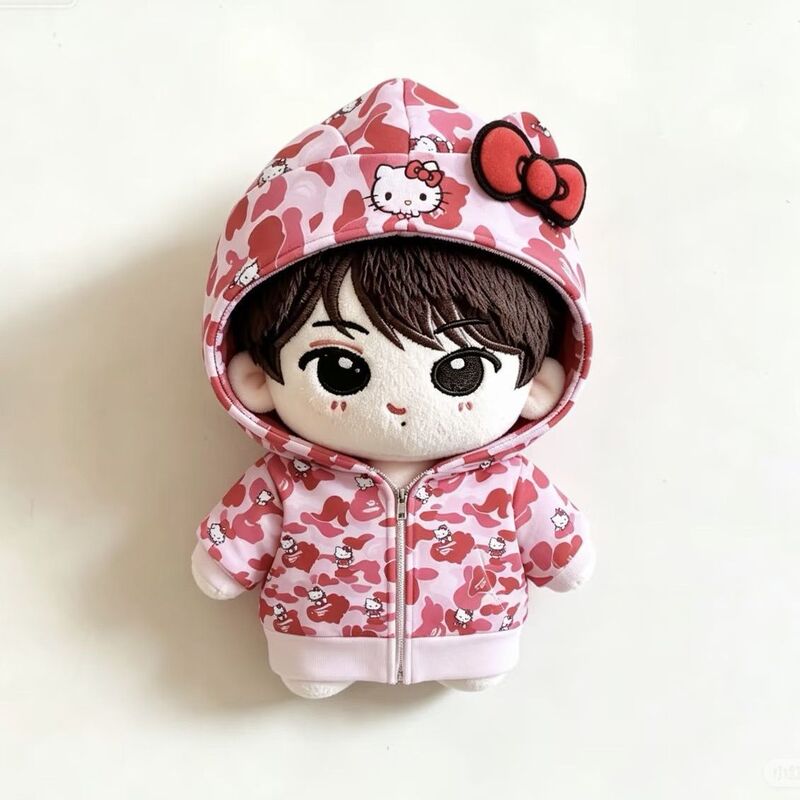 10cm Cotton Doll Trendy Brand Jacket Street Style Hooded Sweatshirt Compatible with Normal Body and Starfish Body Types 10cm Cotton Doll Trendy Brand Jacket Street Style Hooded Sweatshirt Compatible with Normal Body and Starfish Body Types