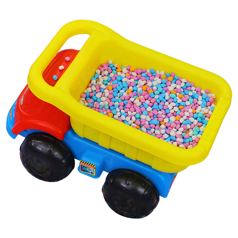 Imitation porcelain sand toy sand cassia seed wholesale sand large particles children's toy color stone baby home indoor