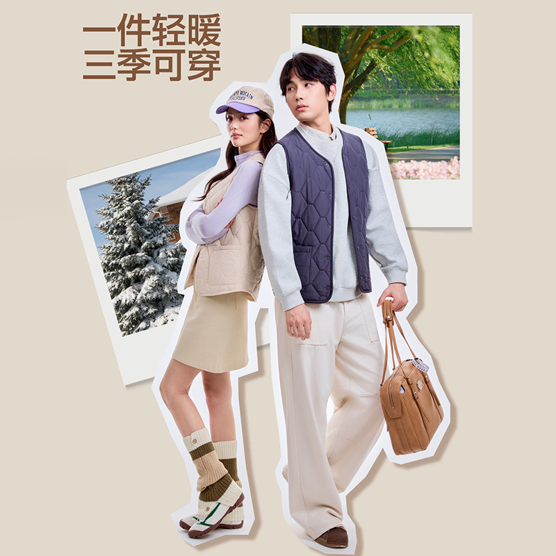 厂家直销男女同款家居外穿休闲百搭羊毛背心加大码绵羊毛马甲坎肩
