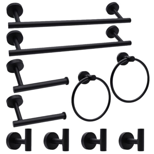 304 Stainless Steel Bathroom Towel Rack Bathroom Shelf Wall Mounted Bath Towel Rack Hardware Bathroom Decor Set