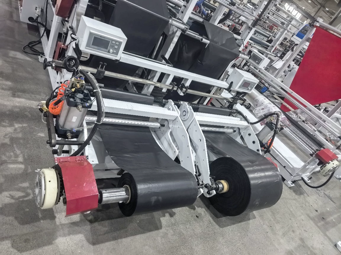 Машина для изготовления экспресс-пакетов, двухканальная машина для изготовления экспресс-пакетов, высокоскоростная машина для изготовления пакетов с распылением клея, машина для изготовления пакетов с боковой запайкой