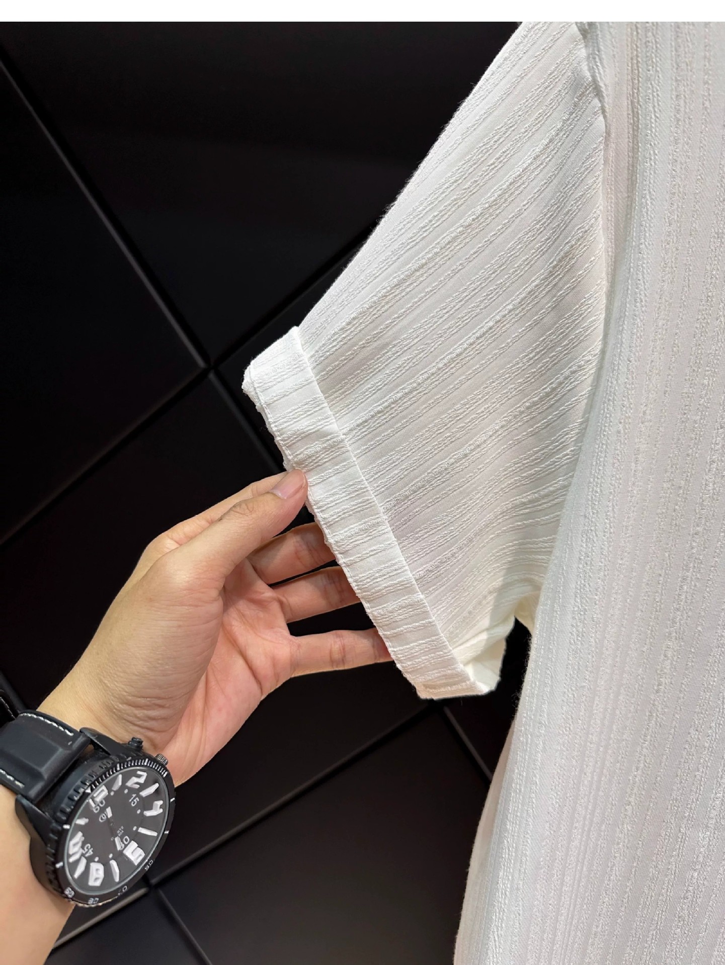 Men's Japanese Retro Style Draped Short Sleeve Shirt Summer Trendy Casual Loose Fit Cool And Stylish Thin Top_viptrois.com