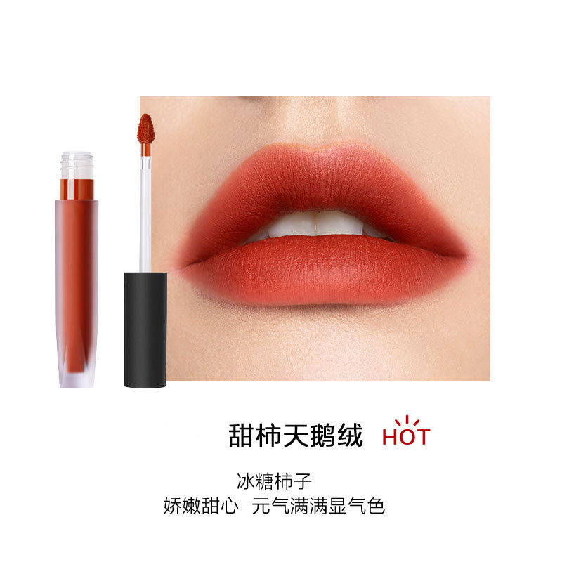 翠黛工厂天鹅绒唇釉莫奈红丝绒金丝绒口红女雾面贴牌加工定制oem