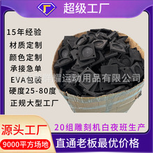 定制防震加黑高发泡HR赫莲娜无味eva内衬化妆品包装盒内托海绵片