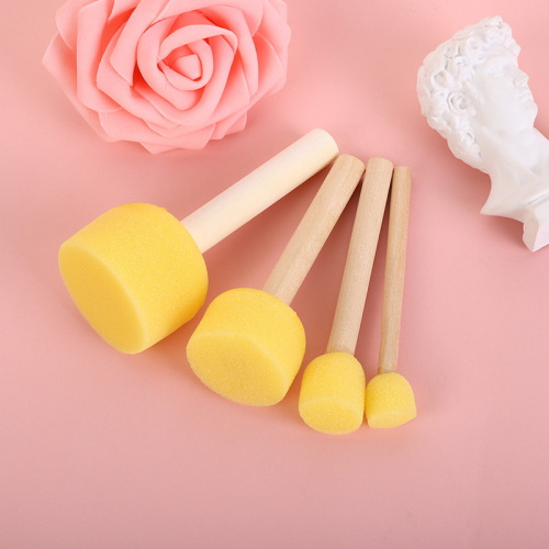 Children's Painting Sponge Brush EVA Seal Art Supplies Tools Graphic Roller Halloween Painting Graffiti Wholesale