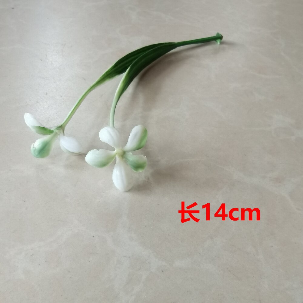 Imitación de hojas verdes hierba de agua hoja persa decoración de flores de boda pared flor de pecho accesorios de muñeca flores diy accesorios hechos a mano
