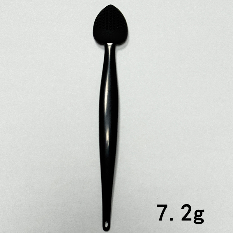 Nuevo cepillo de Nariz de silicona en forma de corazón Cepillo de silicona suave de doble cara cabeza de nariz ala limpieza cepillo de eliminación de espinillas al por mayor