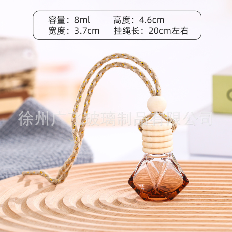 Douyin Kuaishou 人気の四角い車の香水瓶と香水四角い香水瓶車の香水ペンダント卸売|undefined