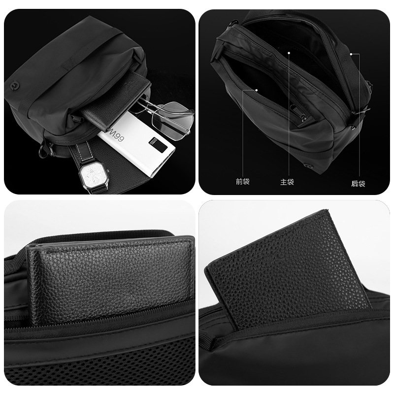 WEPOWER nuevo bolso deportivo, bolso pequeño de moda, bolso de hombro ligero impermeable, bolso de hombro universal