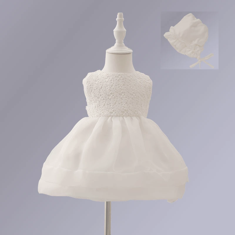 Платье для девочек в Корейском стиле, юбка для девочек-цветочниц на один год, детская юбка-стилист на день рождения, детское платье-жилет