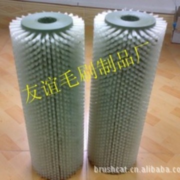 厂家真供 机械滚筒清洁刷专业加工毛刷定制工业用刷来料植毛加工