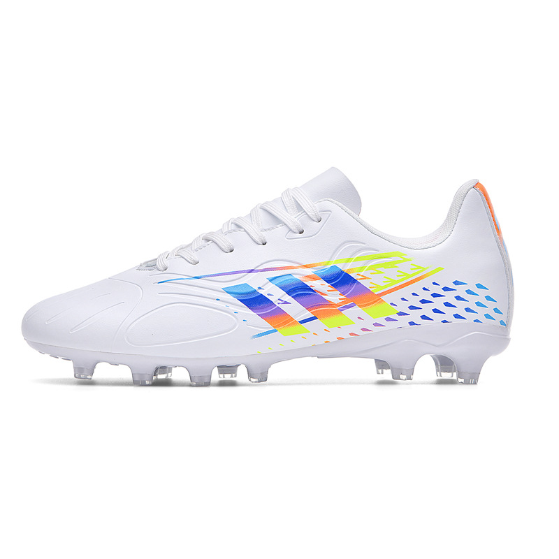 Nuevos zapatos de fútbol en stock, clavos largos, zapatos deportivos antideslizantes, zapatos de entrenamiento de estudiantes de moda para adolescentes
