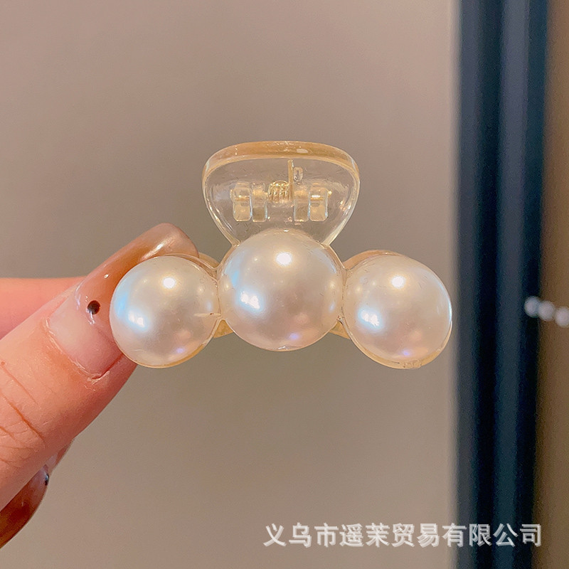 咖色磨砂抓夹女2025年新款发夹后脑勺大号发量多鲨鱼夹子发卡头饰|undefined