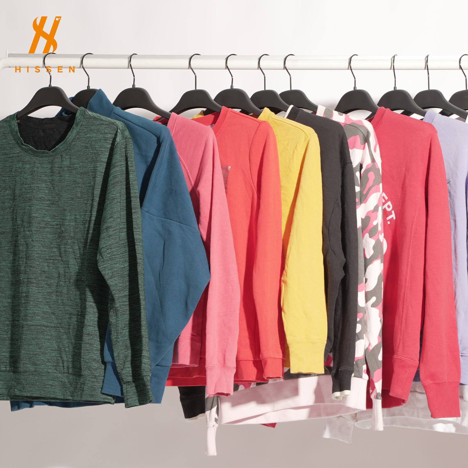 外贸二手品牌衣服男女款卫衣混批cotton branded used clothes
