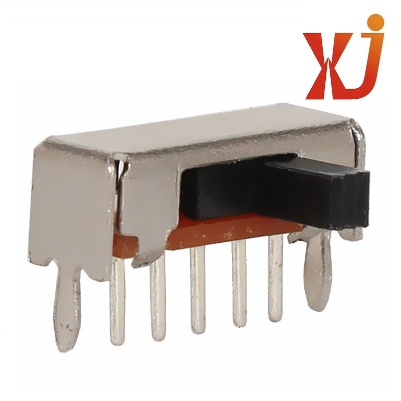 卧式3位拨码开关   侧拨3档滑动开关三档   侧拨3档拨动开关三位