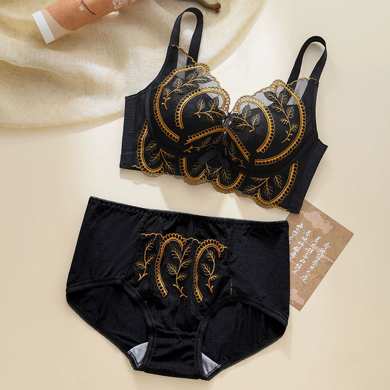 Push up bra, wireless bra, supporting bra top, set, beautiful back