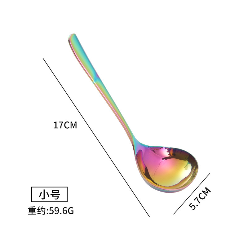 304 de acero inoxidable creativo en forma de corazón sopa cuchara engrosada sola olla caliente cuchara vajilla occidental cuchara pública se puede personalizar logo