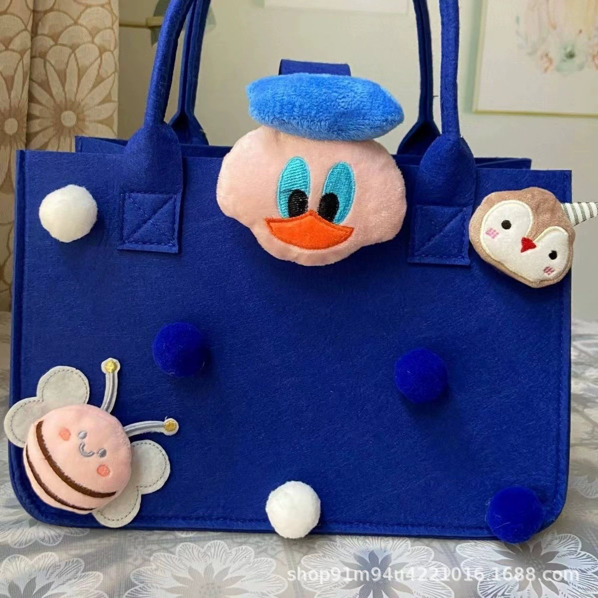 Маленькая сумка с рисунком, милая сумка для покупок для мамы и малыша, изготовленная на заказ