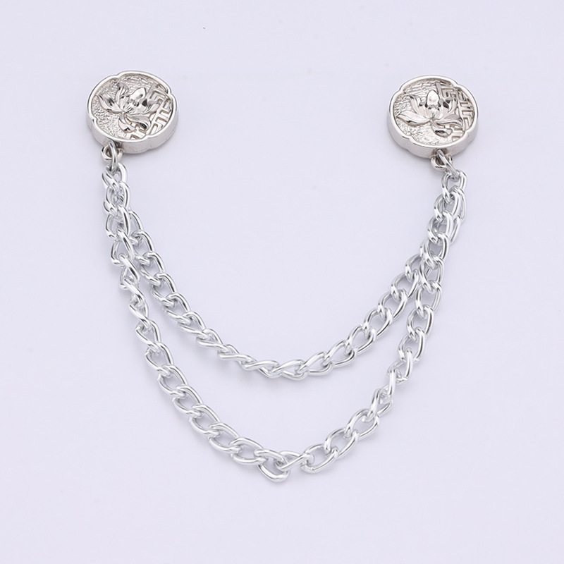 チェーンの磁気はズボンの足を引きずることを防ぎます。金属の磁気は袖口を固定します。