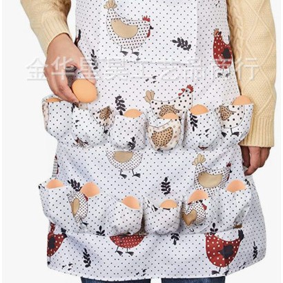 Delantal de recolección de huevos transfronterizo Delantal de huevos