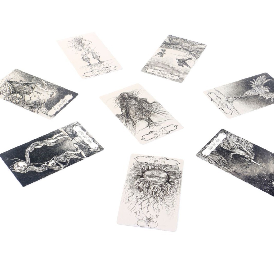 In Stock 12*7 Tarot TAROT Of The ABYSS Board Game Oracle Cards Cross-border Manufacturer Wholesale_voghion.com