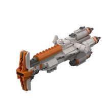 �羳�����ֻ�MOC-106507С����ƴװ��ľ��ߴ���DIY����ģ�Ͱڼ�