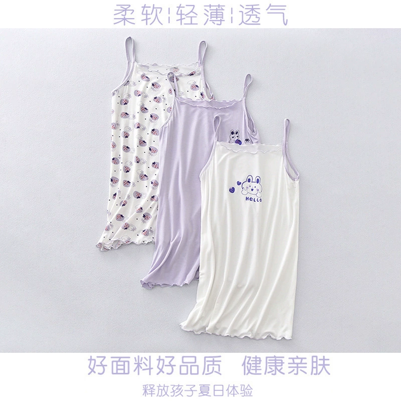 Pijama, children's thin silk summer skirt for princess, lifting effect, “Frozen”