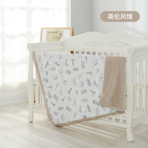 NOOER Baby Cotton Ball Blanket Kindergarten Nap Cover Winter Thick Cotton Ball Cover Dropshipping One Piece