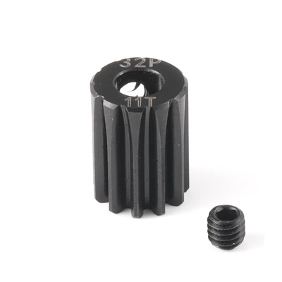 Spur gear 32P 5.0 hole 11-31T steel integrated production blackened 1/10 climbing car model car motor (Diferensial dişli dəstləri) - 32p-50-hole-11t