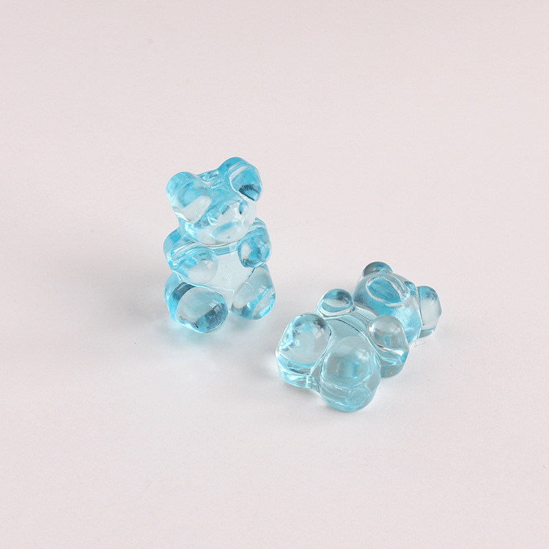 2g Weight Beads Jewelry Making Type DIY Ornament Accessories Classification 1 Piece Quantity Acrylic Material little bear Pattern All Seasons Season Classic Style Style 1 Piece Acrylic Little Bear Beads DIY Ornament Accessories 11