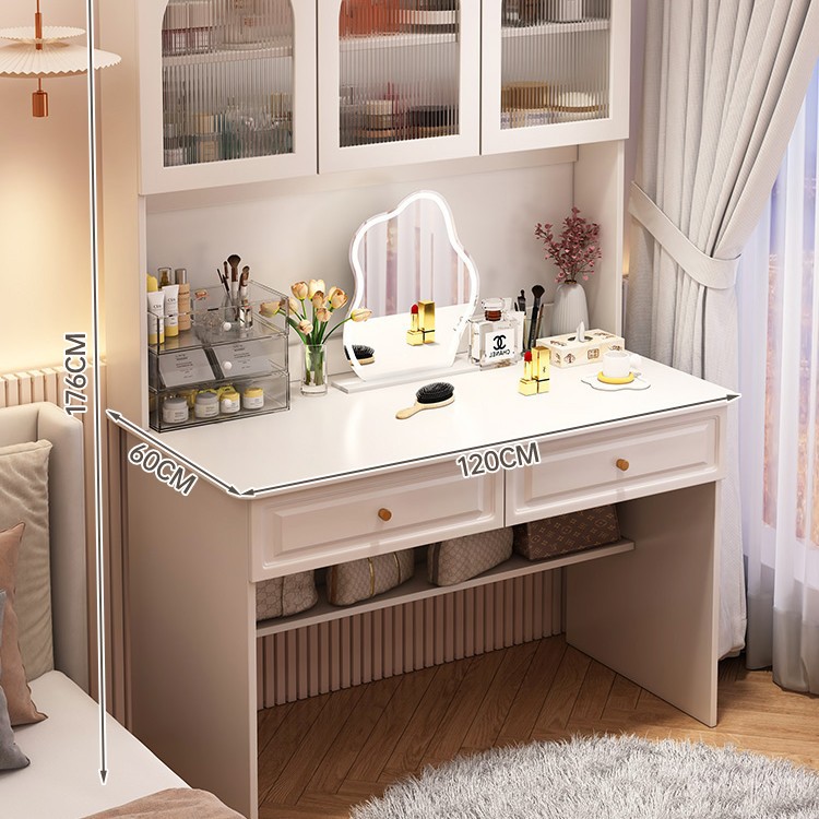 메인사진 핫모델 - 유럽풍 싱글테이블 월화화이트 120cm