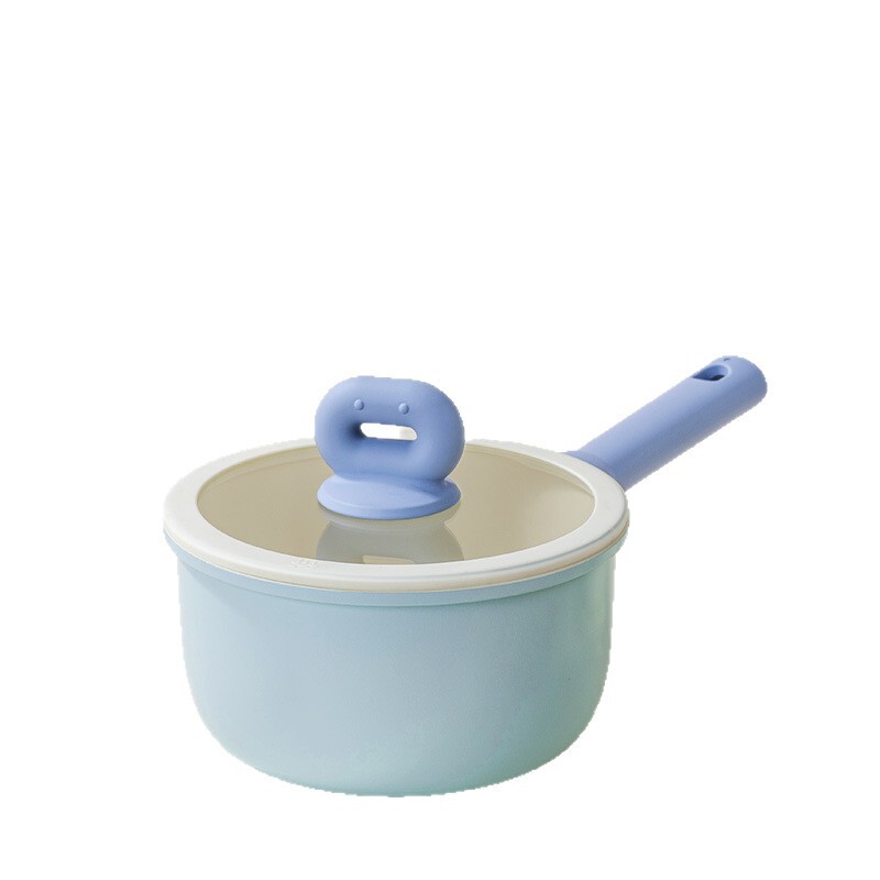 ミルクポット、ノンスティックポット、離乳食サプリメントポット、ホットミルクポット、麦飯石小鍋、揚げ麺一体型家庭用蒸しスープポット|undefined