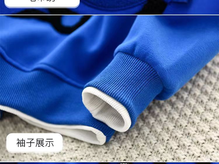 Kostüm Jongen Meedercher Set 2023 Nei Mëtt Kanner Fréijoer an Hierscht Pullover Sportlech, Schéin,_voghion.com