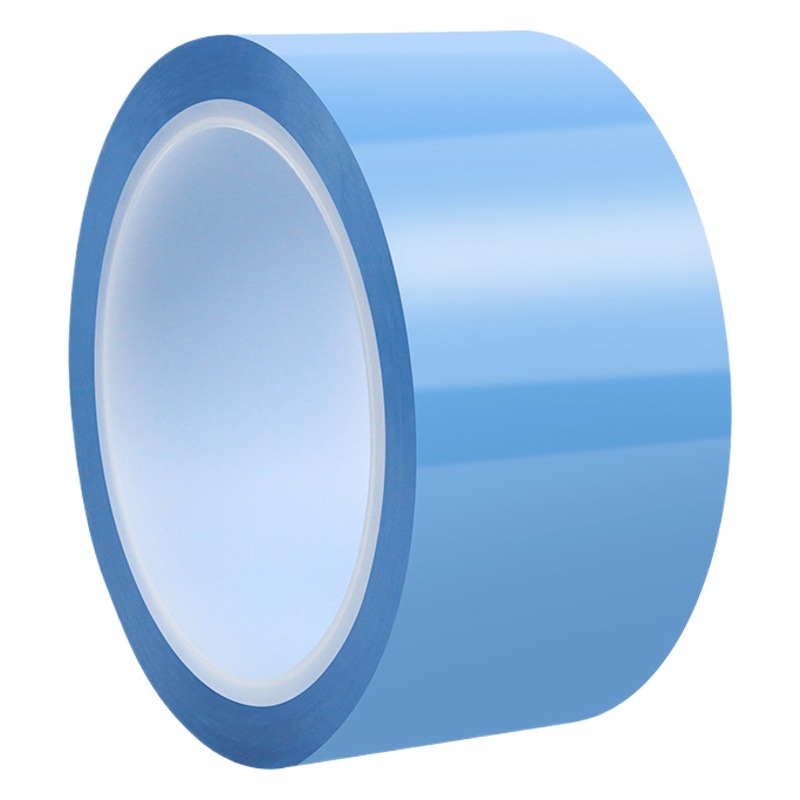 Cinta de refrigerador azul fuerte adhesivo no residual sin costuras PET impresora de color transparente azul claro electrodomésticos adhesivo fijo de alta temperatura