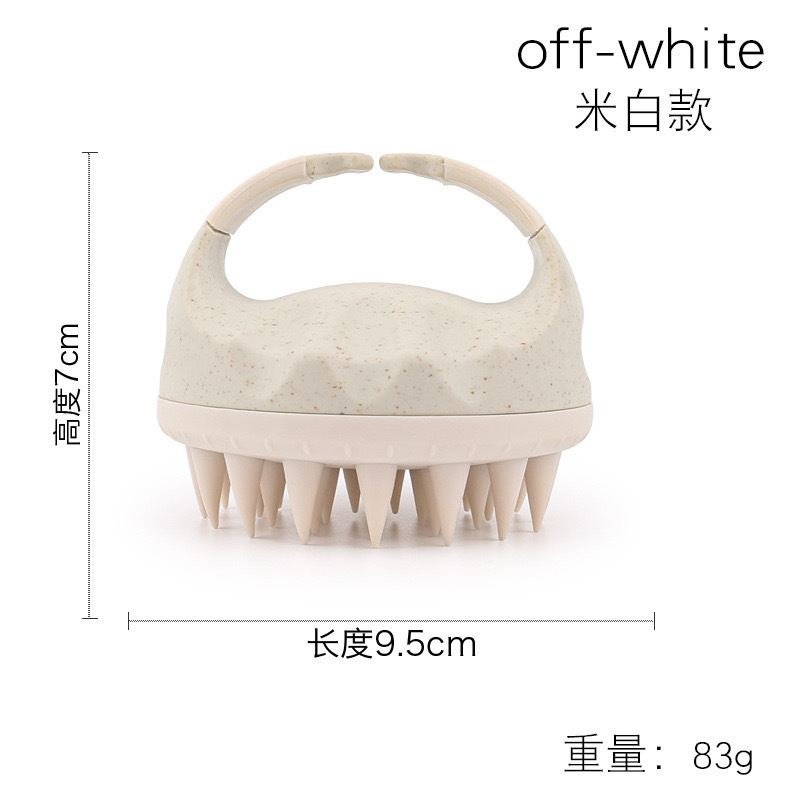 工場の現物の麦わらの洗髪ブラシのつや消し面のマッサージブラシのつや消しの髪の洗浄ブラシの越境電気商の卸売り|undefined