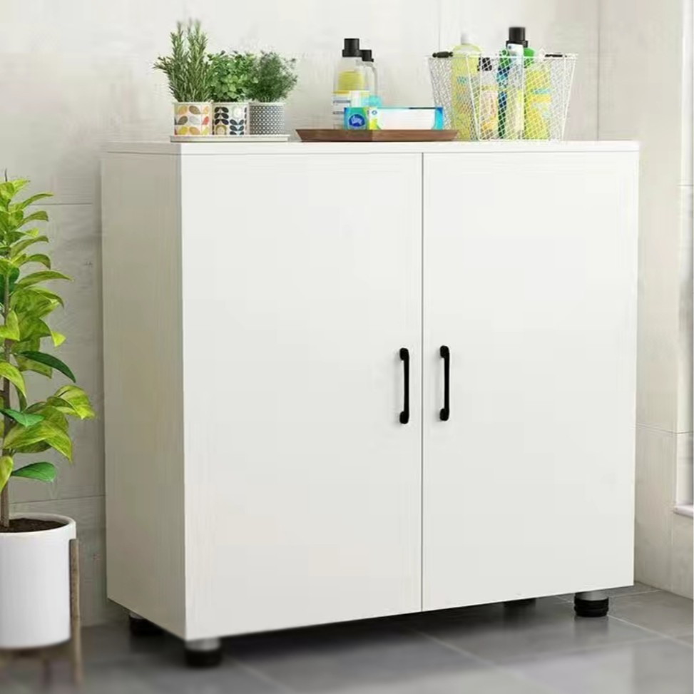 Balcony storage cabinet, miscellaneous items cabinet, simple cabinet, hallway storage cabinet, double-door cabinet, entry cabinet for home use